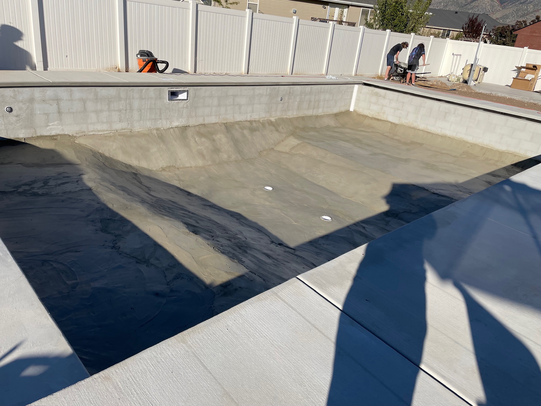 Pool installation
